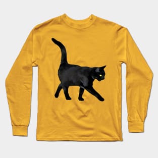 Black Cat Long Sleeve T-Shirt